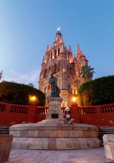 San Miguel de Allende Parroquia, Mexico